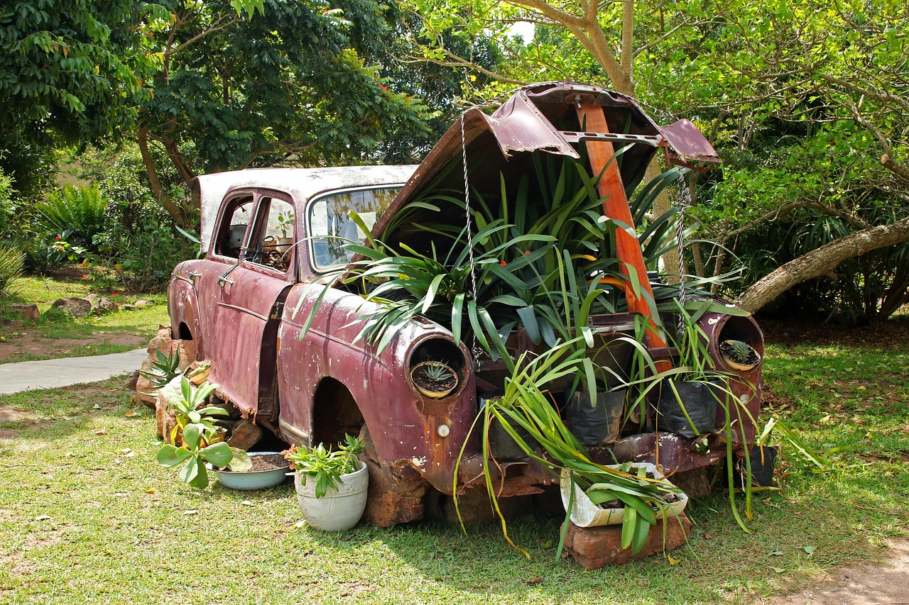 Verander je tuin met innovatieve hergebruikmaterialen